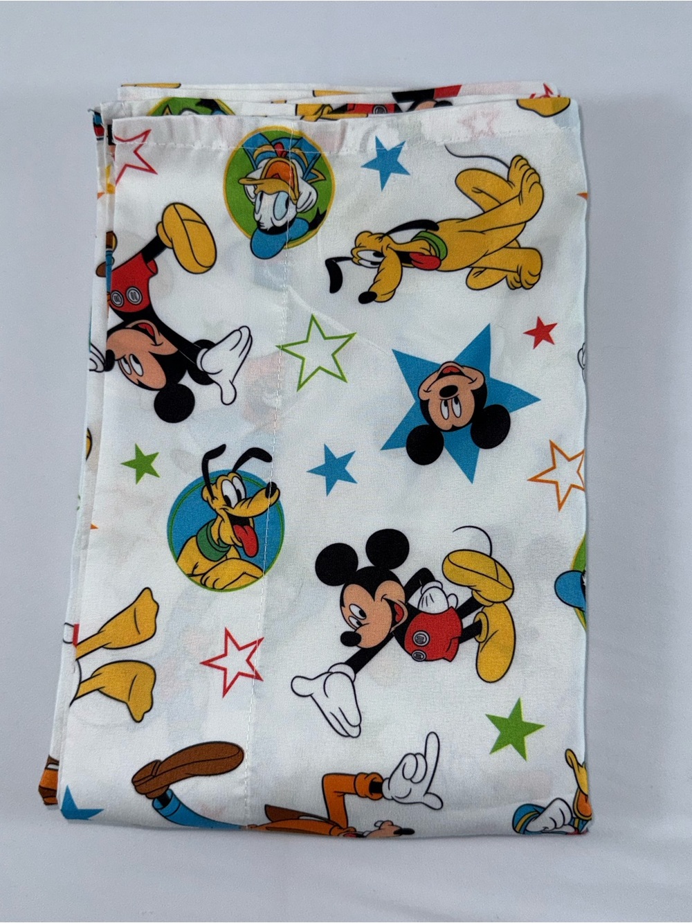 Disney Mickey Mouse & Friends Crib/Toddler Bed Flat Sheet